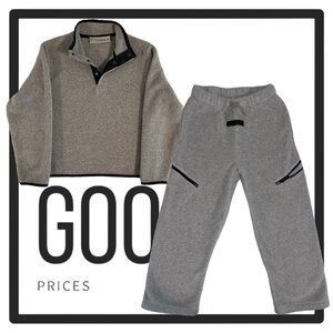 Essentials Set Fear of God Kids Polar‎ Fleece Pullover